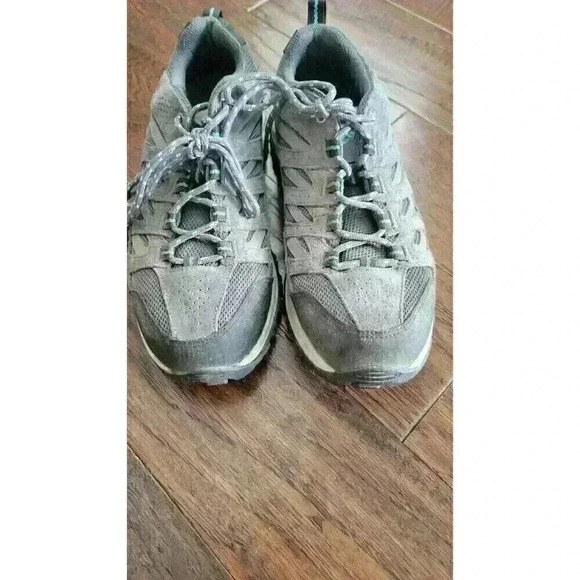 Columbia Crestwood US Women's Size 10 Hiking Shoe Athletic Graphite/Pacific Rim - Picture 6 of 6